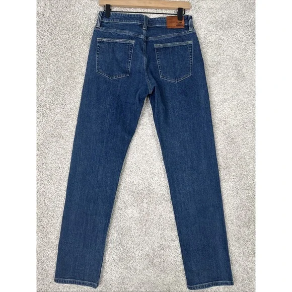 Flint and Tinder Men's Straight Fit Jeans Dark Blue Size 28 x 32 - Picture 7 of 13